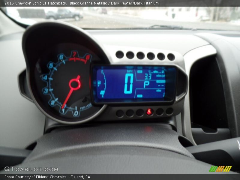 Black Granite Metallic / Dark Pewter/Dark Titanium 2015 Chevrolet Sonic LT Hatchback