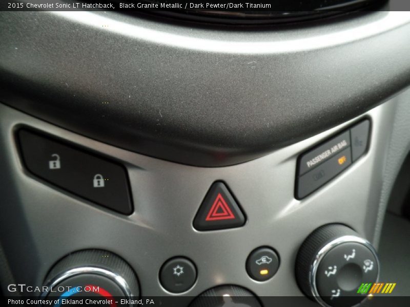 Black Granite Metallic / Dark Pewter/Dark Titanium 2015 Chevrolet Sonic LT Hatchback