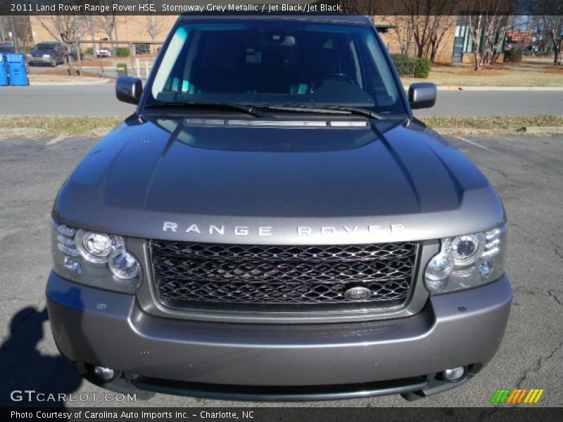 Stornoway Grey Metallic / Jet Black/Jet Black 2011 Land Rover Range Rover HSE