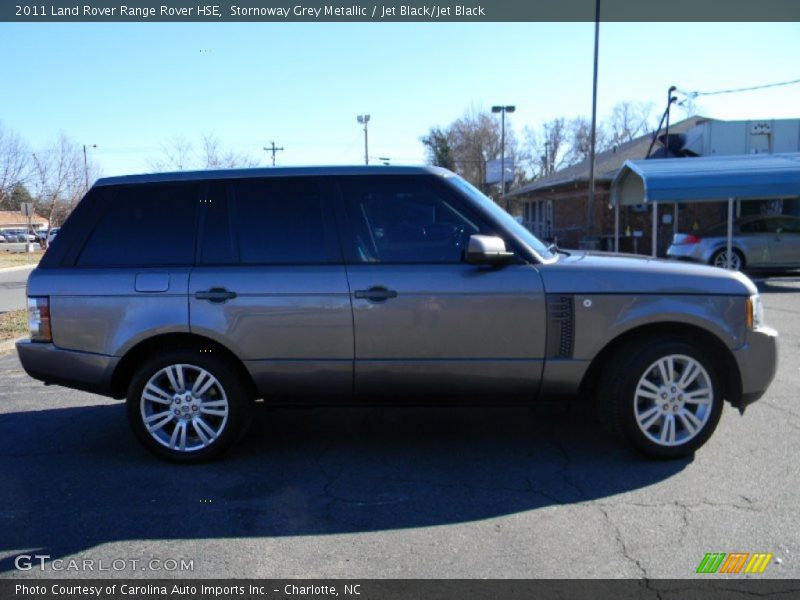 Stornoway Grey Metallic / Jet Black/Jet Black 2011 Land Rover Range Rover HSE