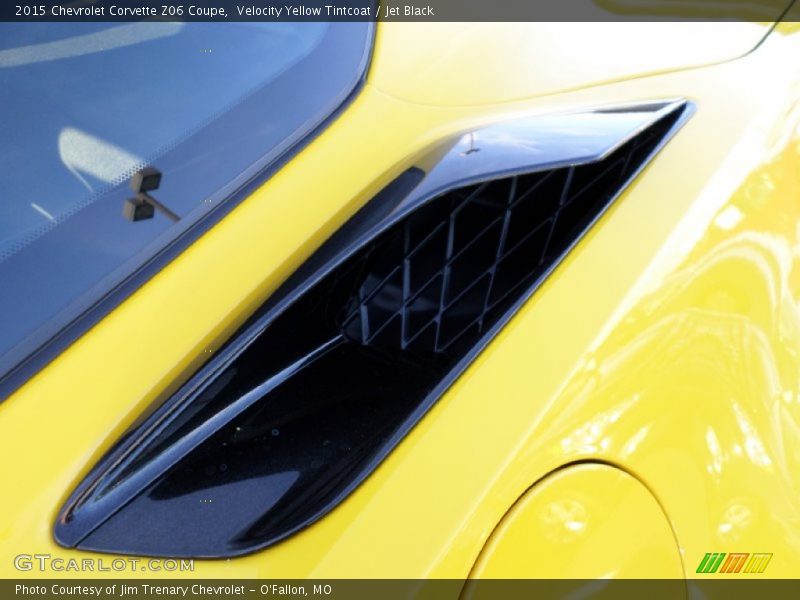 Velocity Yellow Tintcoat / Jet Black 2015 Chevrolet Corvette Z06 Coupe