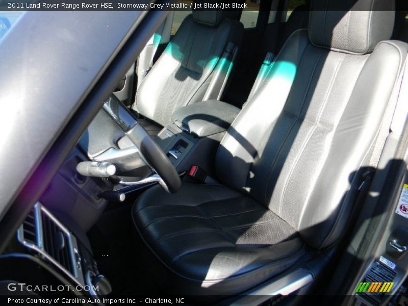 Stornoway Grey Metallic / Jet Black/Jet Black 2011 Land Rover Range Rover HSE