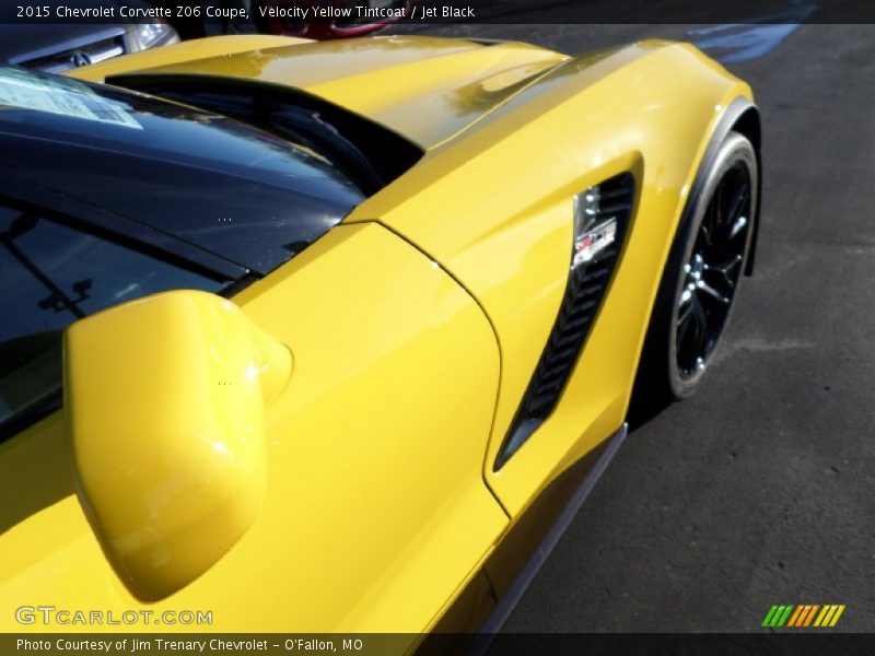 Velocity Yellow Tintcoat / Jet Black 2015 Chevrolet Corvette Z06 Coupe