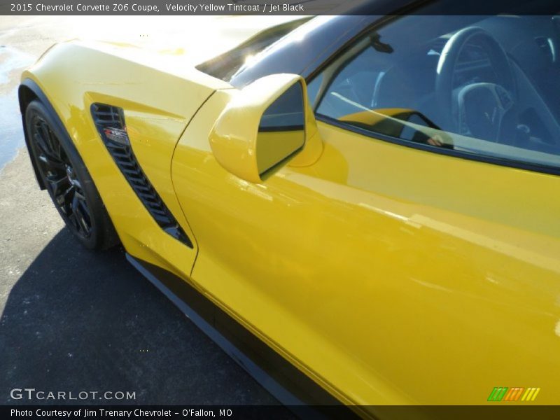 Velocity Yellow Tintcoat / Jet Black 2015 Chevrolet Corvette Z06 Coupe