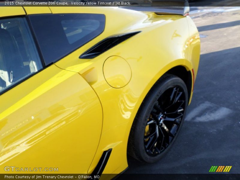 Velocity Yellow Tintcoat / Jet Black 2015 Chevrolet Corvette Z06 Coupe