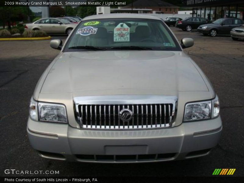 Smokestone Metallic / Light Camel 2009 Mercury Grand Marquis LS