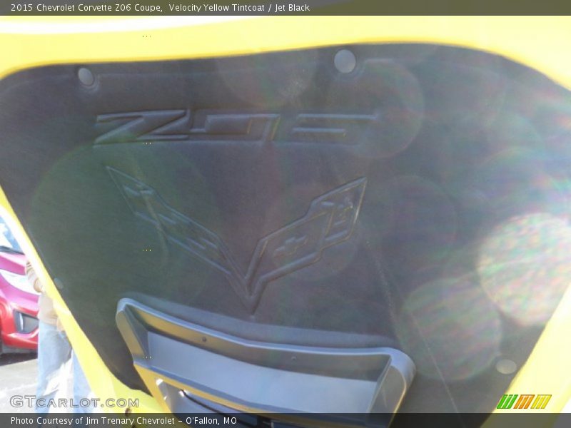 Velocity Yellow Tintcoat / Jet Black 2015 Chevrolet Corvette Z06 Coupe