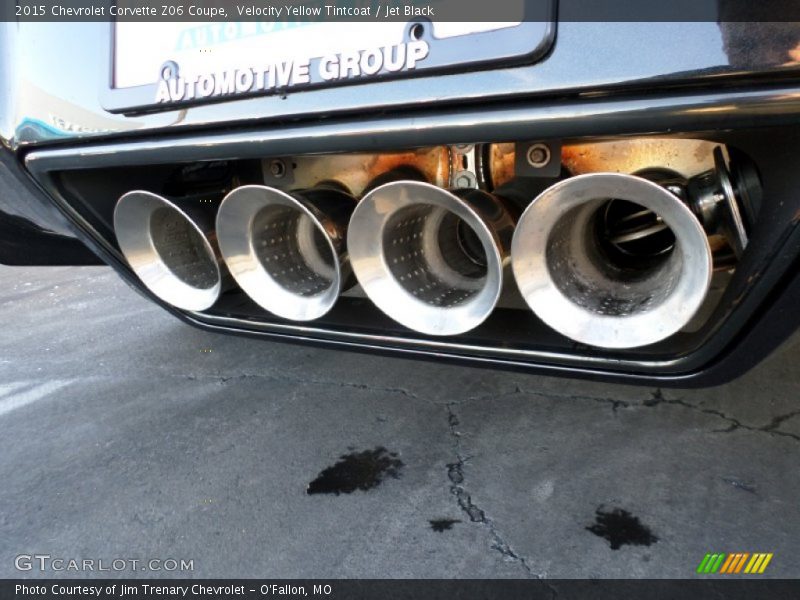 Velocity Yellow Tintcoat / Jet Black 2015 Chevrolet Corvette Z06 Coupe