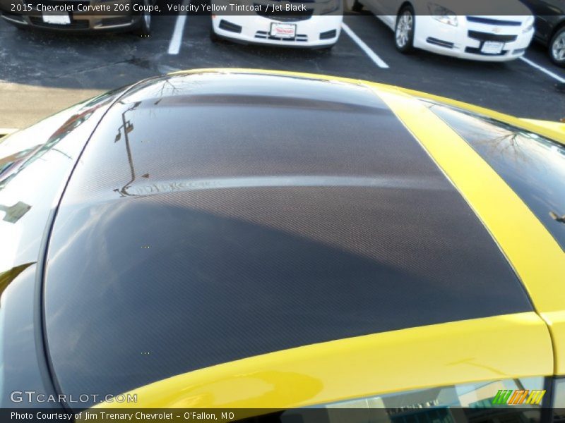 Velocity Yellow Tintcoat / Jet Black 2015 Chevrolet Corvette Z06 Coupe