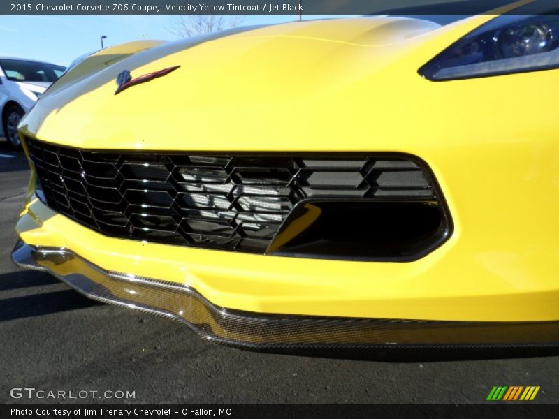 Velocity Yellow Tintcoat / Jet Black 2015 Chevrolet Corvette Z06 Coupe