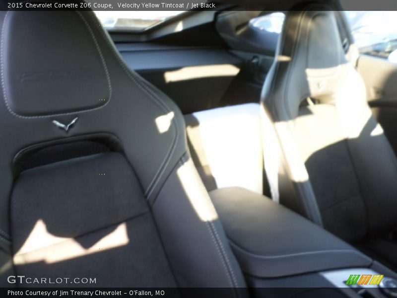 Velocity Yellow Tintcoat / Jet Black 2015 Chevrolet Corvette Z06 Coupe