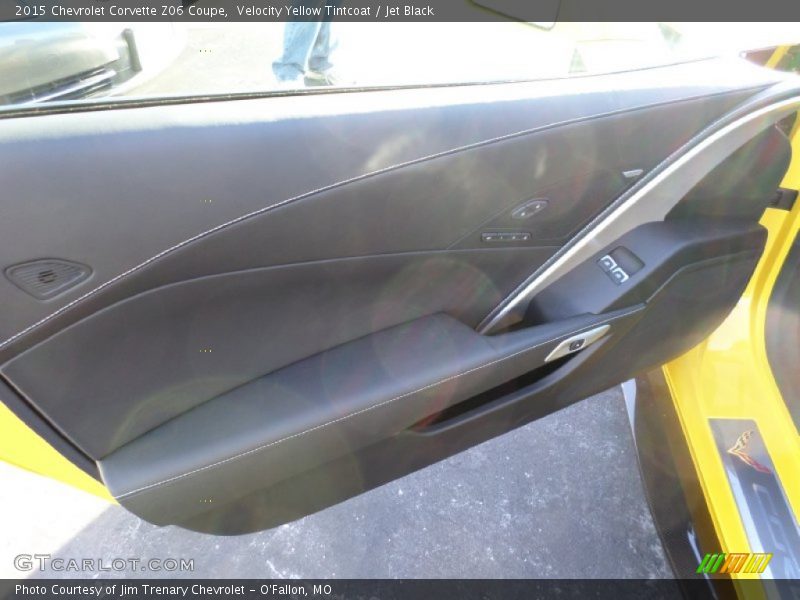 Velocity Yellow Tintcoat / Jet Black 2015 Chevrolet Corvette Z06 Coupe