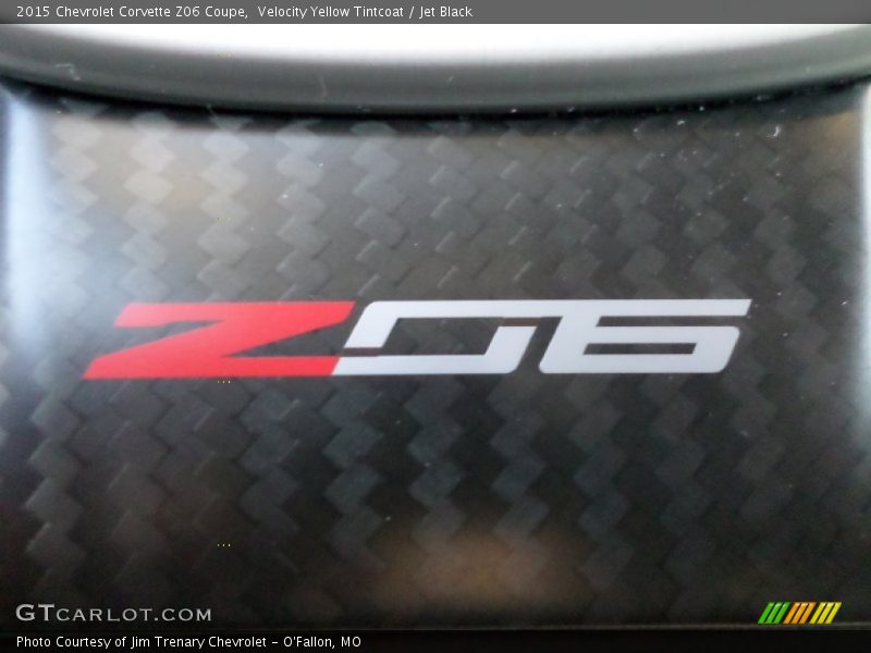Velocity Yellow Tintcoat / Jet Black 2015 Chevrolet Corvette Z06 Coupe