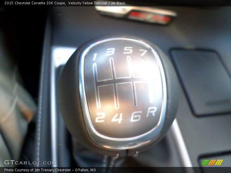 Velocity Yellow Tintcoat / Jet Black 2015 Chevrolet Corvette Z06 Coupe