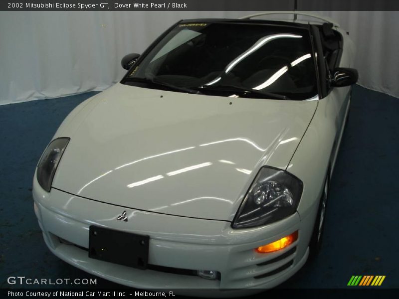 Dover White Pearl / Black 2002 Mitsubishi Eclipse Spyder GT