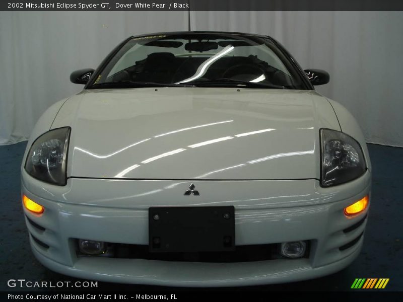 Dover White Pearl / Black 2002 Mitsubishi Eclipse Spyder GT