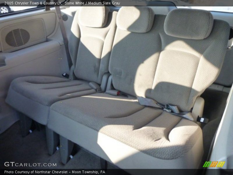 Stone White / Medium Slate Gray 2005 Chrysler Town & Country LX