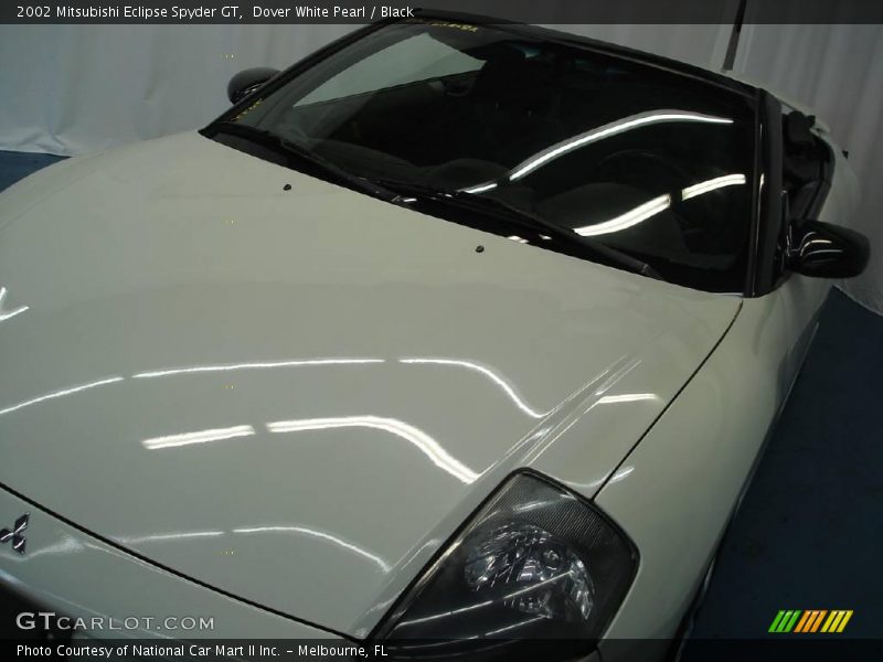 Dover White Pearl / Black 2002 Mitsubishi Eclipse Spyder GT