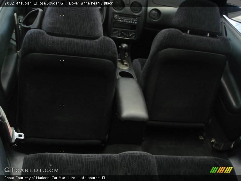Dover White Pearl / Black 2002 Mitsubishi Eclipse Spyder GT