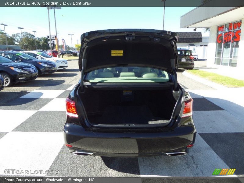 Obsidian Black / Light Gray 2014 Lexus LS 460