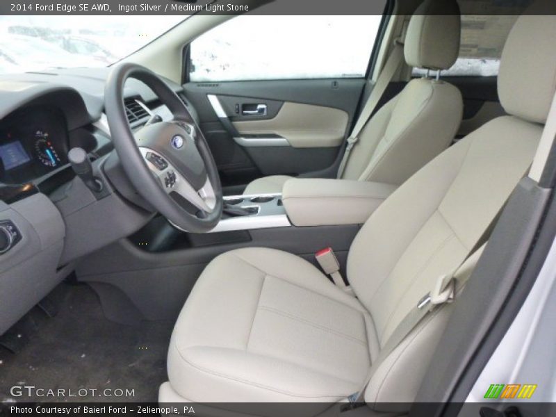 Front Seat of 2014 Edge SE AWD