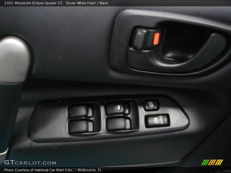 Dover White Pearl / Black 2002 Mitsubishi Eclipse Spyder GT