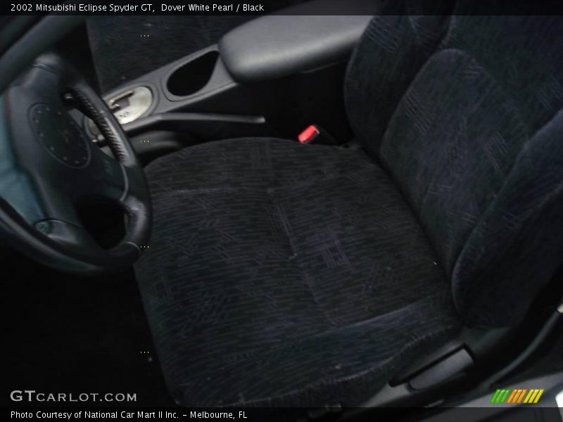 Dover White Pearl / Black 2002 Mitsubishi Eclipse Spyder GT