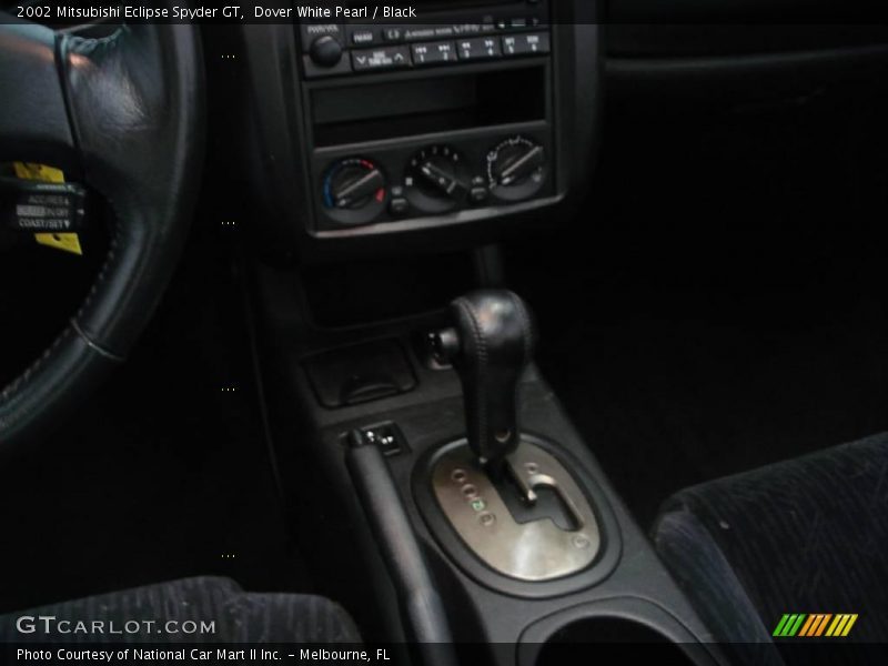 Dover White Pearl / Black 2002 Mitsubishi Eclipse Spyder GT