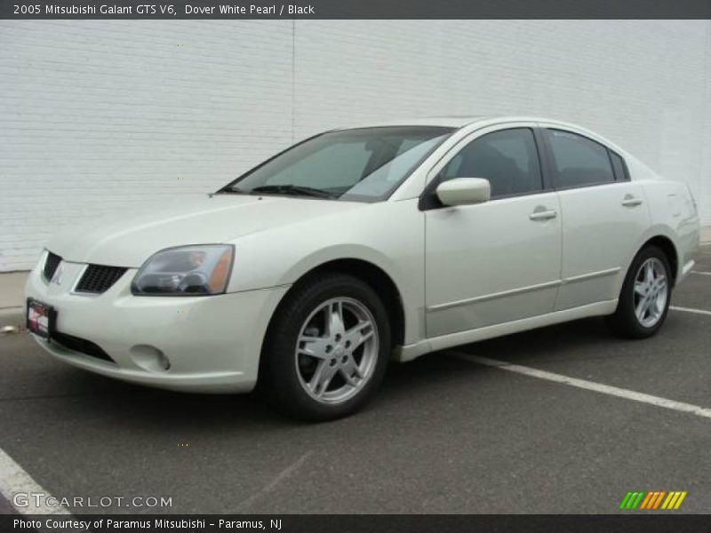 Dover White Pearl / Black 2005 Mitsubishi Galant GTS V6