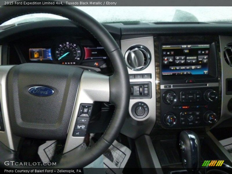 Tuxedo Black Metallic / Ebony 2015 Ford Expedition Limited 4x4