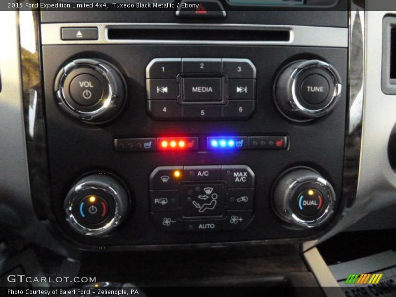 Tuxedo Black Metallic / Ebony 2015 Ford Expedition Limited 4x4