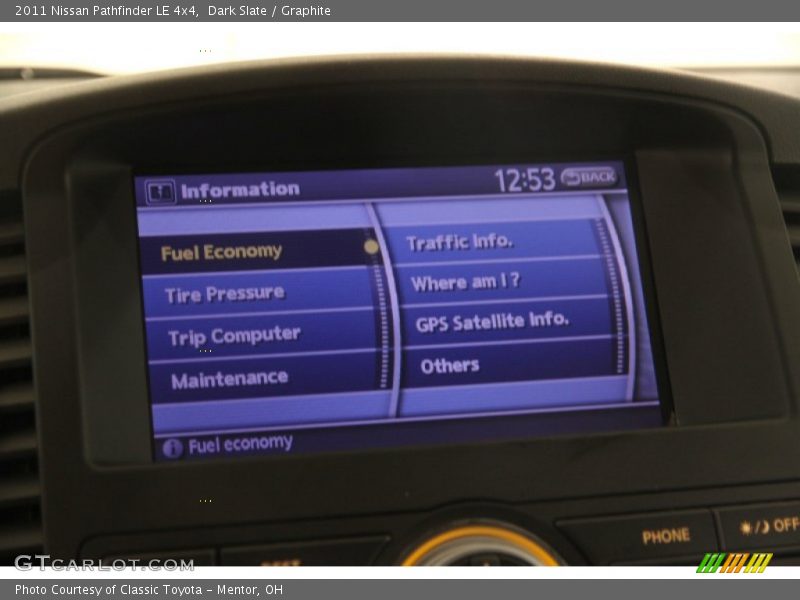 Dark Slate / Graphite 2011 Nissan Pathfinder LE 4x4