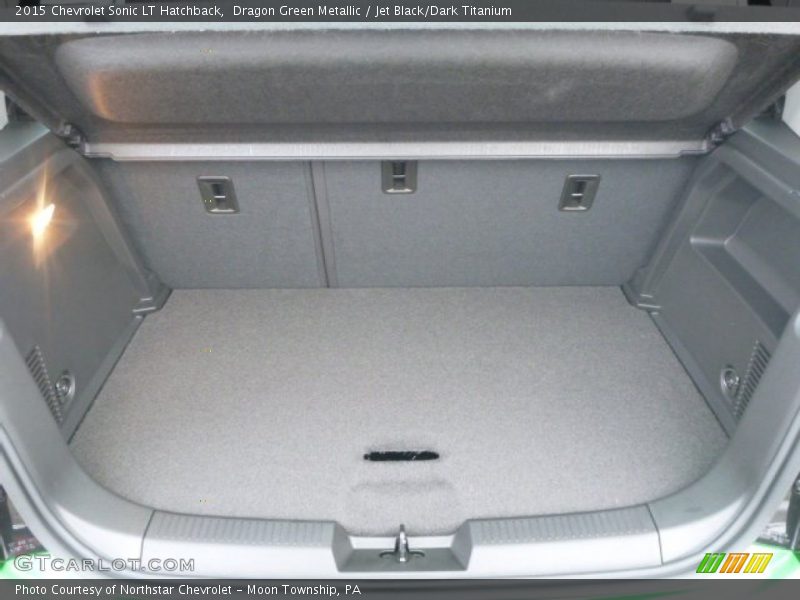 Dragon Green Metallic / Jet Black/Dark Titanium 2015 Chevrolet Sonic LT Hatchback