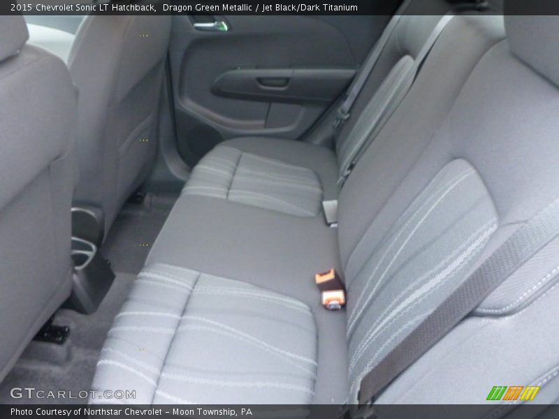 Dragon Green Metallic / Jet Black/Dark Titanium 2015 Chevrolet Sonic LT Hatchback