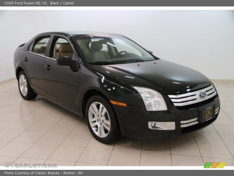 Black / Camel 2006 Ford Fusion SEL V6