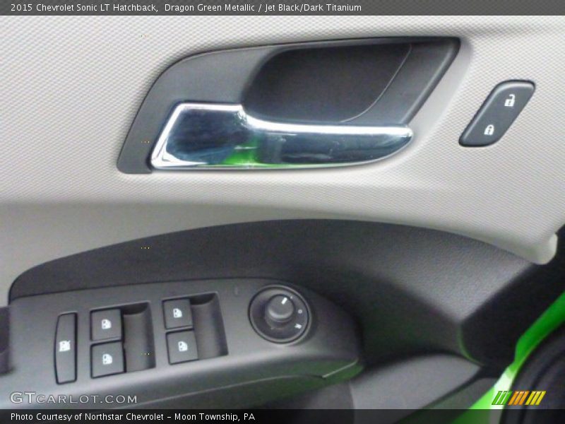 Dragon Green Metallic / Jet Black/Dark Titanium 2015 Chevrolet Sonic LT Hatchback