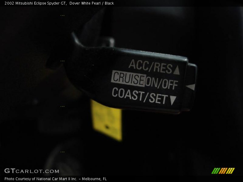 Dover White Pearl / Black 2002 Mitsubishi Eclipse Spyder GT