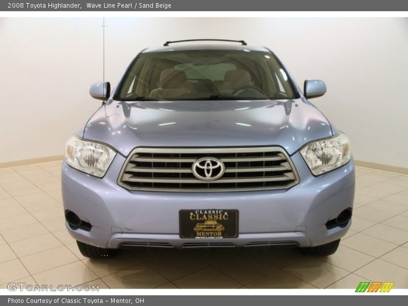 Wave Line Pearl / Sand Beige 2008 Toyota Highlander