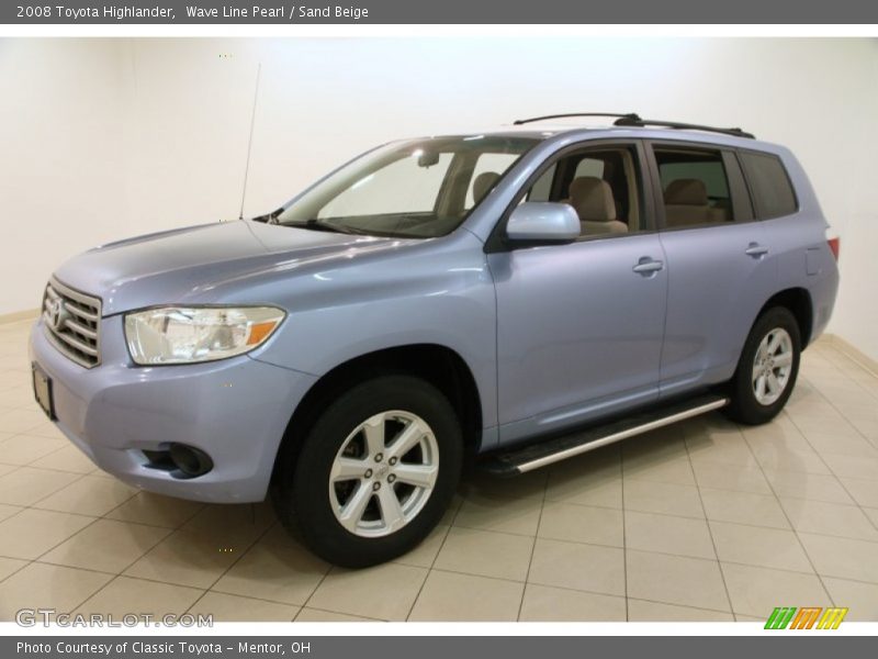 Front 3/4 View of 2008 Highlander 