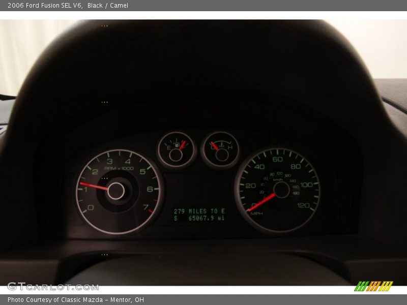 Black / Camel 2006 Ford Fusion SEL V6
