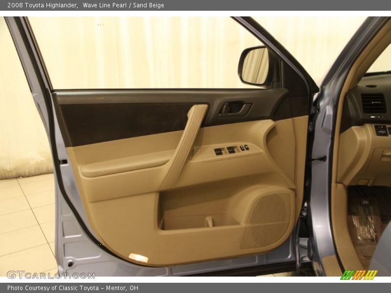 Wave Line Pearl / Sand Beige 2008 Toyota Highlander