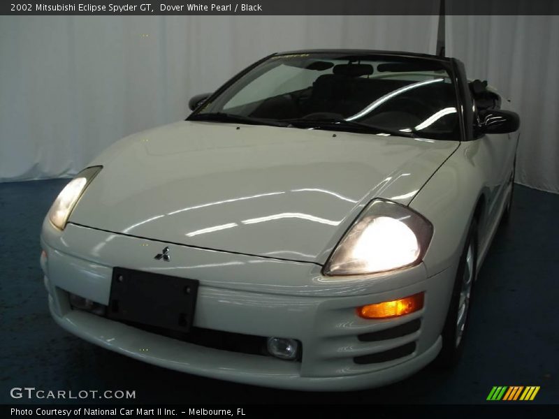 Dover White Pearl / Black 2002 Mitsubishi Eclipse Spyder GT