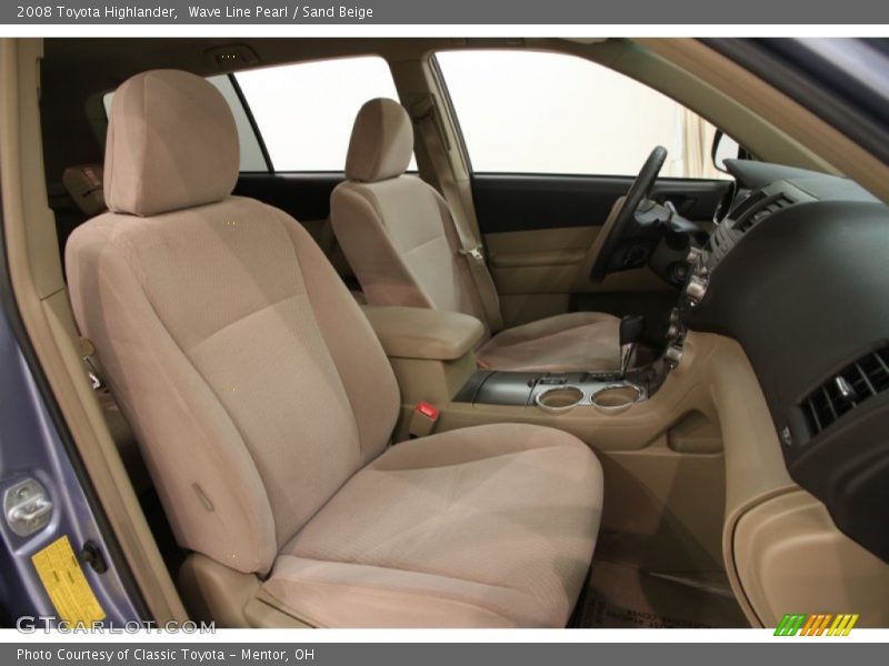 Wave Line Pearl / Sand Beige 2008 Toyota Highlander
