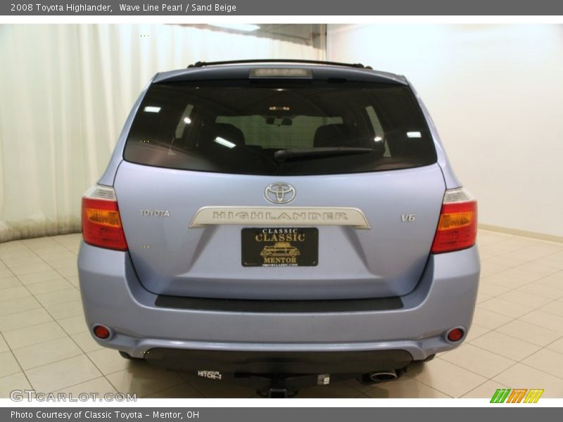 Wave Line Pearl / Sand Beige 2008 Toyota Highlander