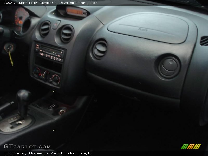 Dover White Pearl / Black 2002 Mitsubishi Eclipse Spyder GT