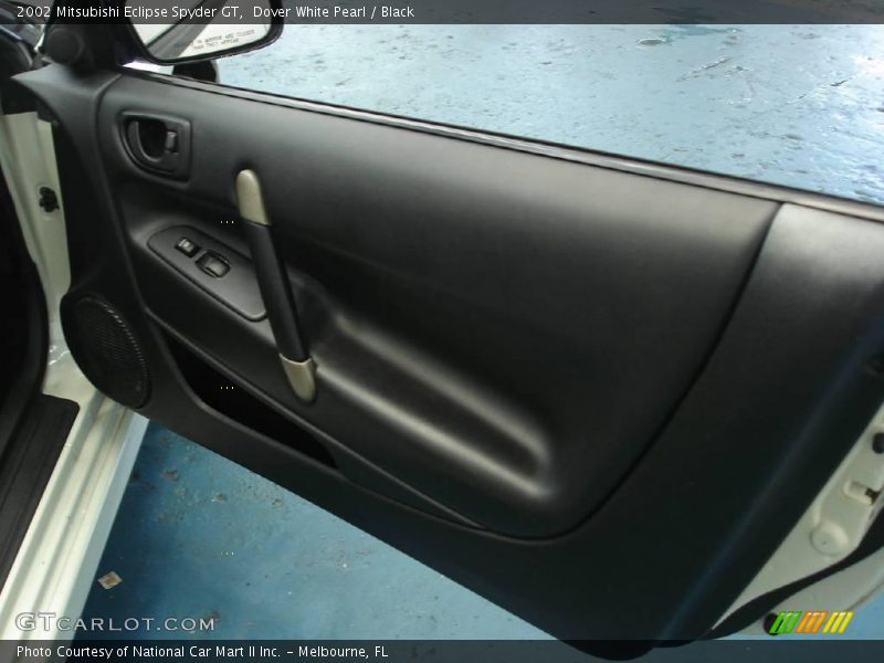 Dover White Pearl / Black 2002 Mitsubishi Eclipse Spyder GT