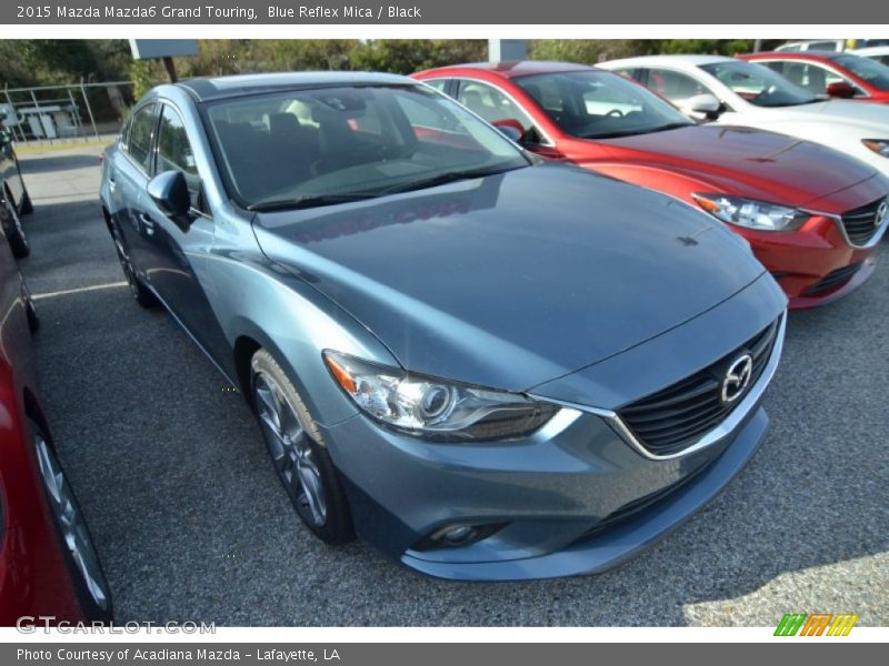 Front 3/4 View of 2015 Mazda6 Grand Touring