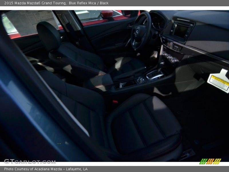 Blue Reflex Mica / Black 2015 Mazda Mazda6 Grand Touring