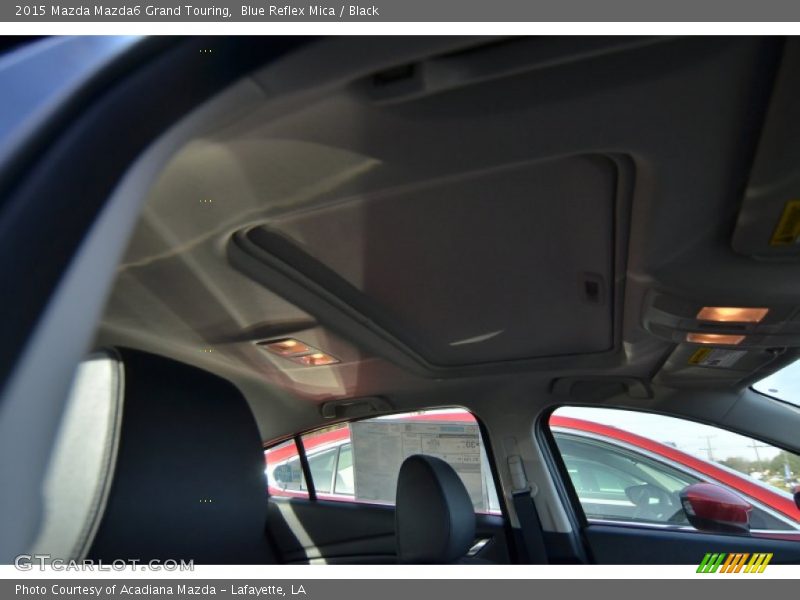 Blue Reflex Mica / Black 2015 Mazda Mazda6 Grand Touring