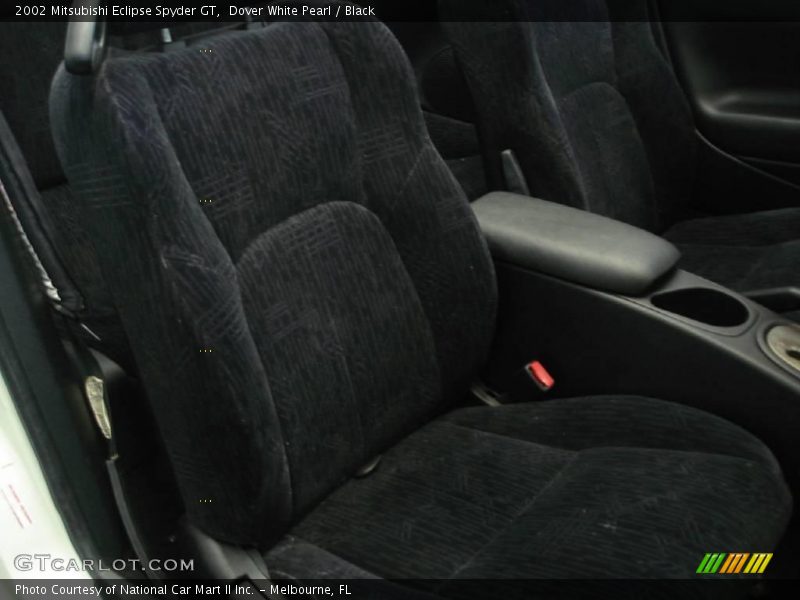 Dover White Pearl / Black 2002 Mitsubishi Eclipse Spyder GT